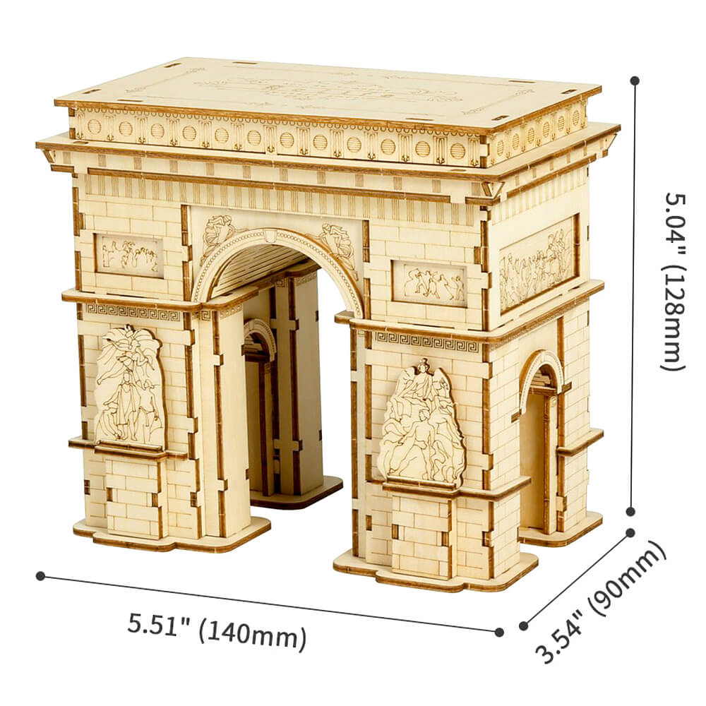 Arc de Triomphe - Puzzle 3D Bois - Robotime 